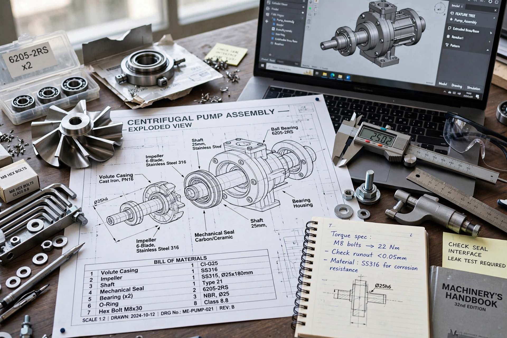 centrifugal pump workspace
