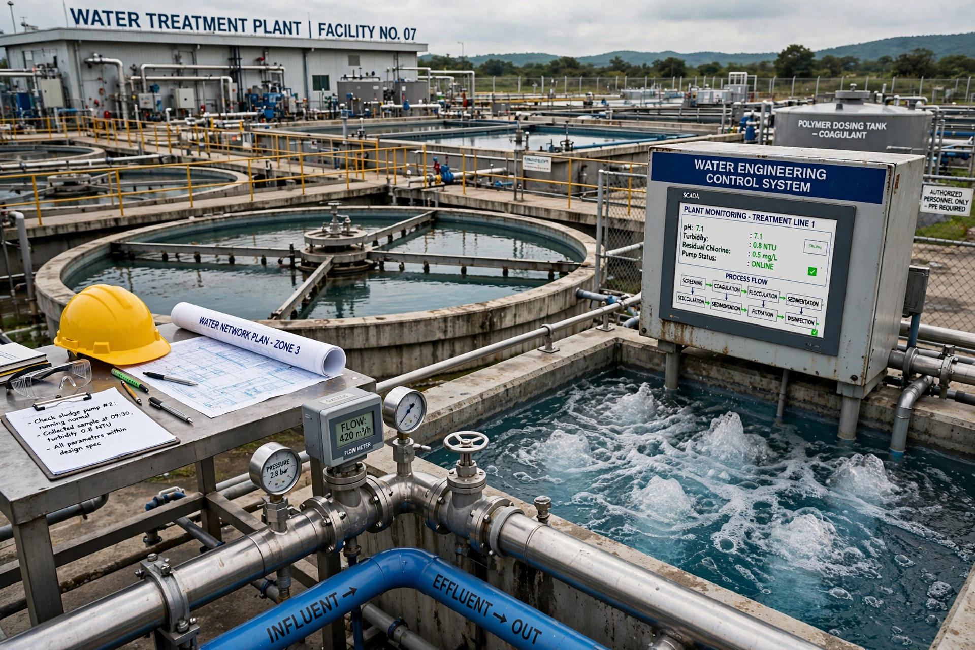 water treatment plant